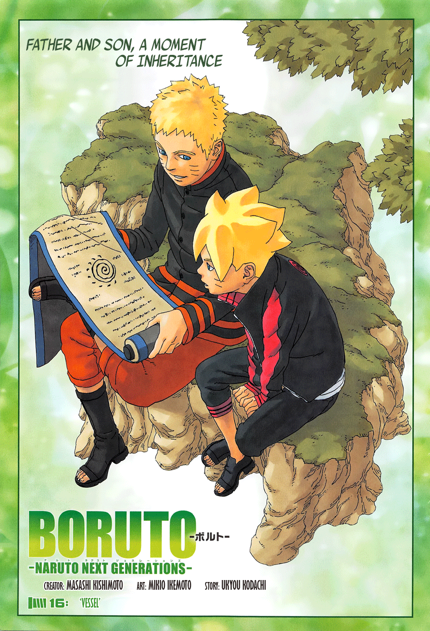 Boruto : chapitre 16 FR « Le réceptacle »