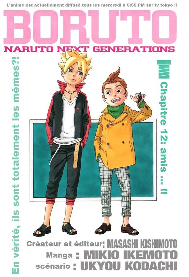 Boruto : chapitre 12 FR « Les amis »