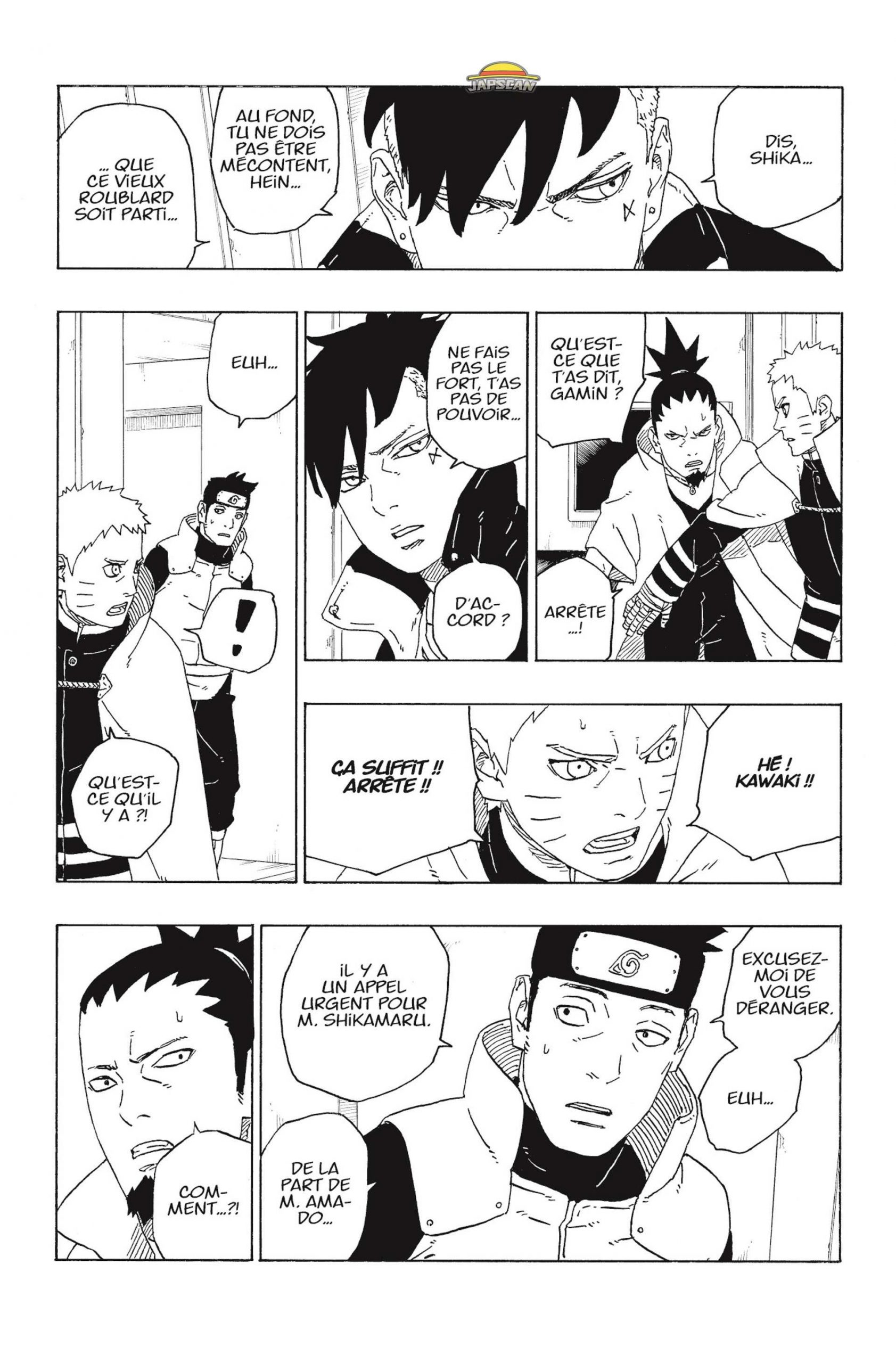 Boruto : chapitre 72 FR « Petit et pratique